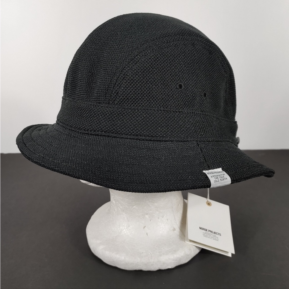 Norse Projects Textured Black Hat